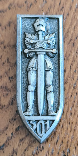 Insigne militaire 501 - militaire, 501°