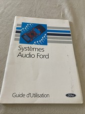 Ford automobile autoradio guide audio édition 06 / 1990 notice manuel livret