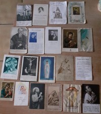 Lot Cartes Religieuses anciennes