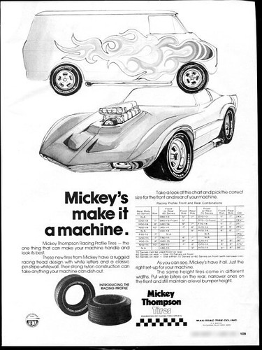 Vintage mickey thompson tires - vintage,