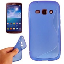 Coque De Téléphone Protection Pour Smartphone Samsung Galaxy Ace 3 S7272 Bleu