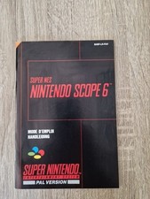 Notice de Super Nes Nintendo Scope 6 FAH Super Nintendo SNES Pal Version