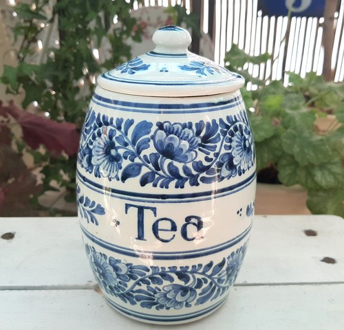 Pot thé delft - pot,
