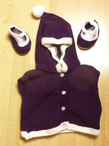 Gilet capuche sans manche - capuche,