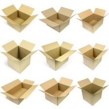 Envoi Pliable Cartons Emballage Boîte Boîtes Cartonnage Cartons Pliants Braun