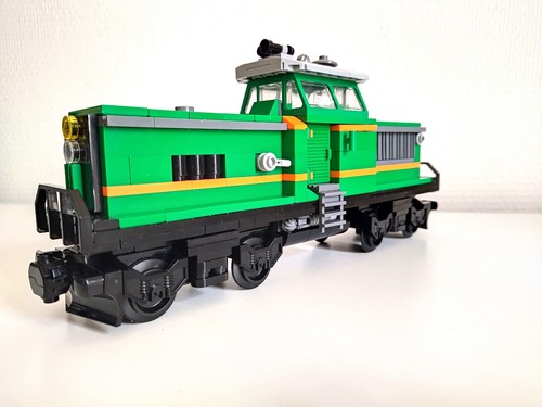 Lego city train moc custom - lego,