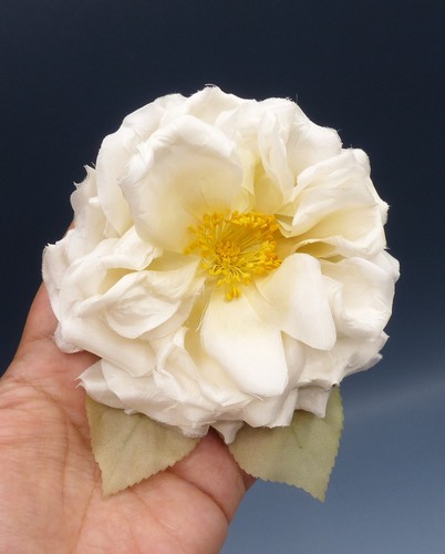 Vintage grande broche tissu - broche, en