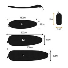 Housse de chaussette de planche de surf compacte maille poche cordon fermeture c