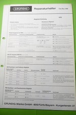 Service Manuel D'Instructions pour Grundig City Boy 1000, Original