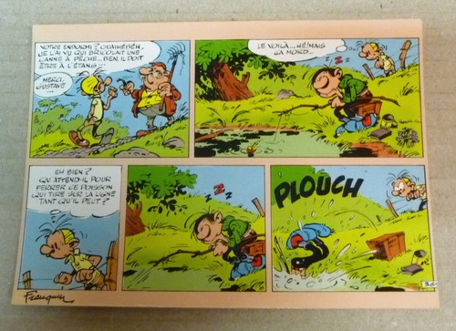 Carte postale gaston - postale,