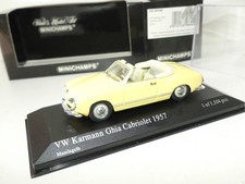 VW KARMANN GHIA CABRIOLET 1957
