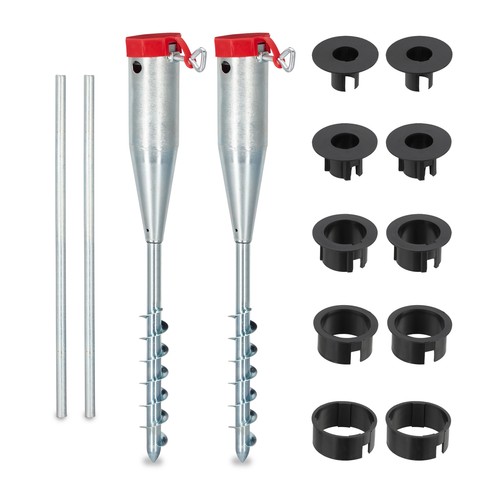Fixation pour parasol support