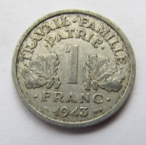 Pièce franc francisque de - 1,