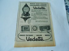 Publicité 1950  Vedette le westminster silnuit pendules électrique carillons