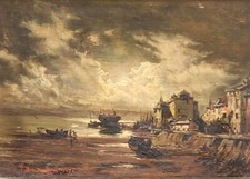 T BUÉ ROUSSEAU Paysage Marin