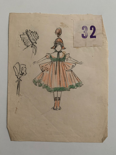 Dessin original costume - original,