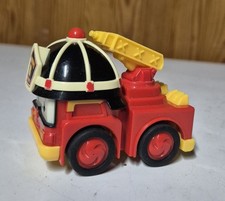 Camion pompier miniature Roy robocar poli friction silverlit