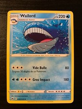 Carte pokémon rare - carte, wailord