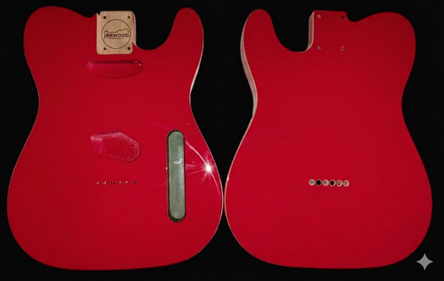 Corps guitare électrique - corps, de