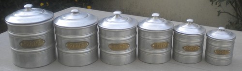 Lot complet anciens pots - lot,