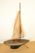Early Wooden Pond Yacht