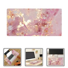  Tapis de clavier d'ordinateur, tapis de bureau à motif marbre, accessoires