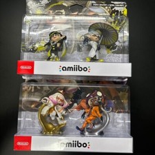 Nintendo amiibo Splatoon Set of 4 Figures Squid Sisters & Off the Hook Limited