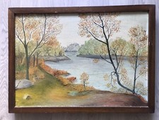 Tableau Ancien Peinture  Huile
