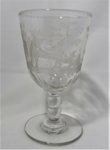 Verre soufflé ème décor - verre,