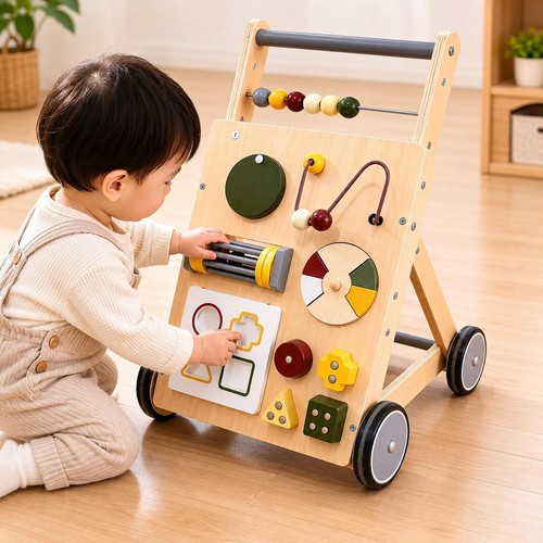 Trotteur bois pour bébé - pour,