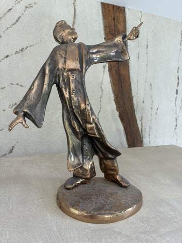 Sculpture bronze yves - bronze, d'yves