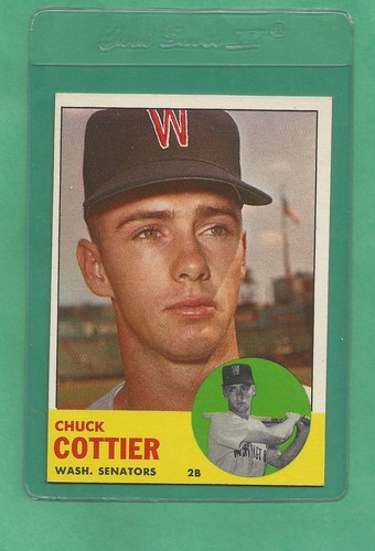1963 topps washington senators - 1963,