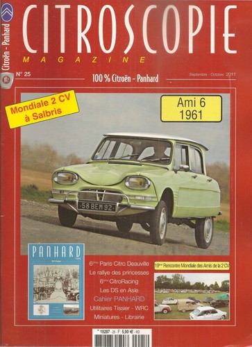 Citroscopie citroen ami 6 - citroscopie,