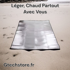 Tapis De Camping En Feuille De Mousse Isolant Aluminium Thermique Pour Camping