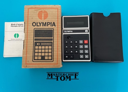 Calculatrice olympia 43 - olympia, cd