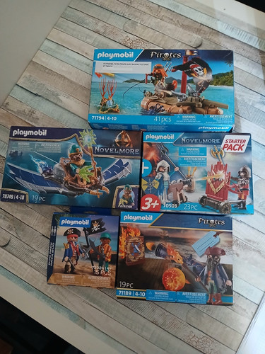 Playmobil lot boites - de, neuf