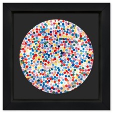 Damien Hirst The Currency Encadré Porcelaine Fine Plaque Art
