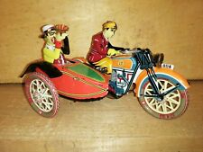 BBL1 Jouet Side Car Mécanique en Tôle remontoir à clé BALLON CORD Collection 