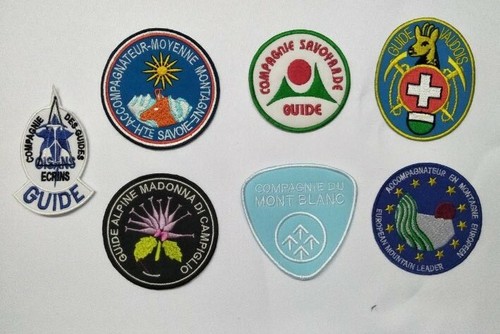 Ecusson patch guide mont - mont, blanc