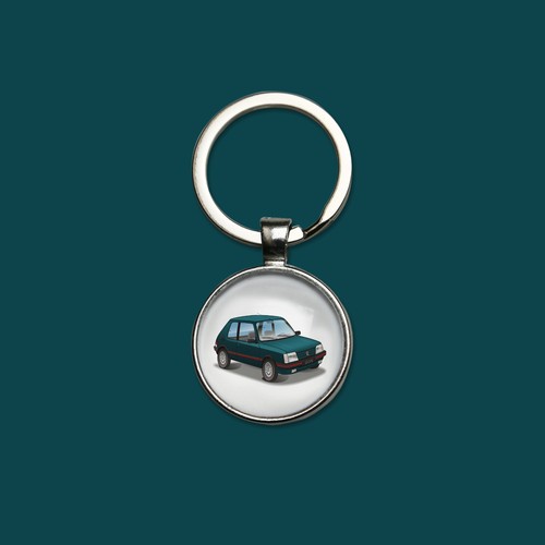 Porte clés peugeot 205 gti - peugeot,