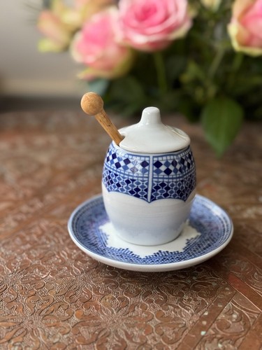 Moutardier porcelaine cocema - porcelaine,