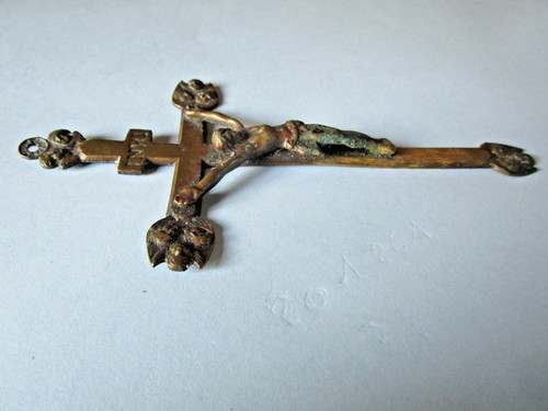 Joli christ ancien bronze - ancien, /