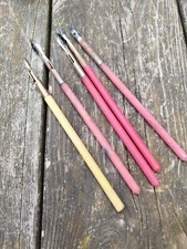 5 anciens porte-plumes bois collection stylo écriture dessin industriel Blanzy 