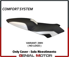 Housse de selle Lariano 2 Comfort System Blanche(WH)T.I. BMW K 1300 S 2012>2016