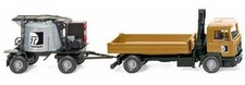 Wiking 068903 - Camion Man F90 et remorque pour asphalte - HO (1:87)