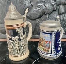 LOT DE 2 CHOPES À BIÈRE