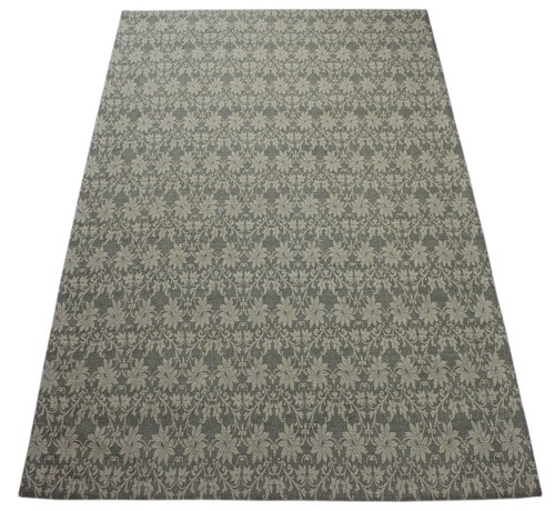 Tapis tissé plat beige - tapis, à