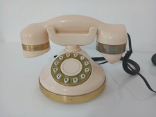 Vintage beige and gold telcer - beige,