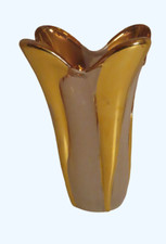 VASE EN VERRE GRANITE VINTAGE