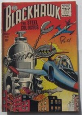BLACKHAWK COMIC #91 AUG 1955